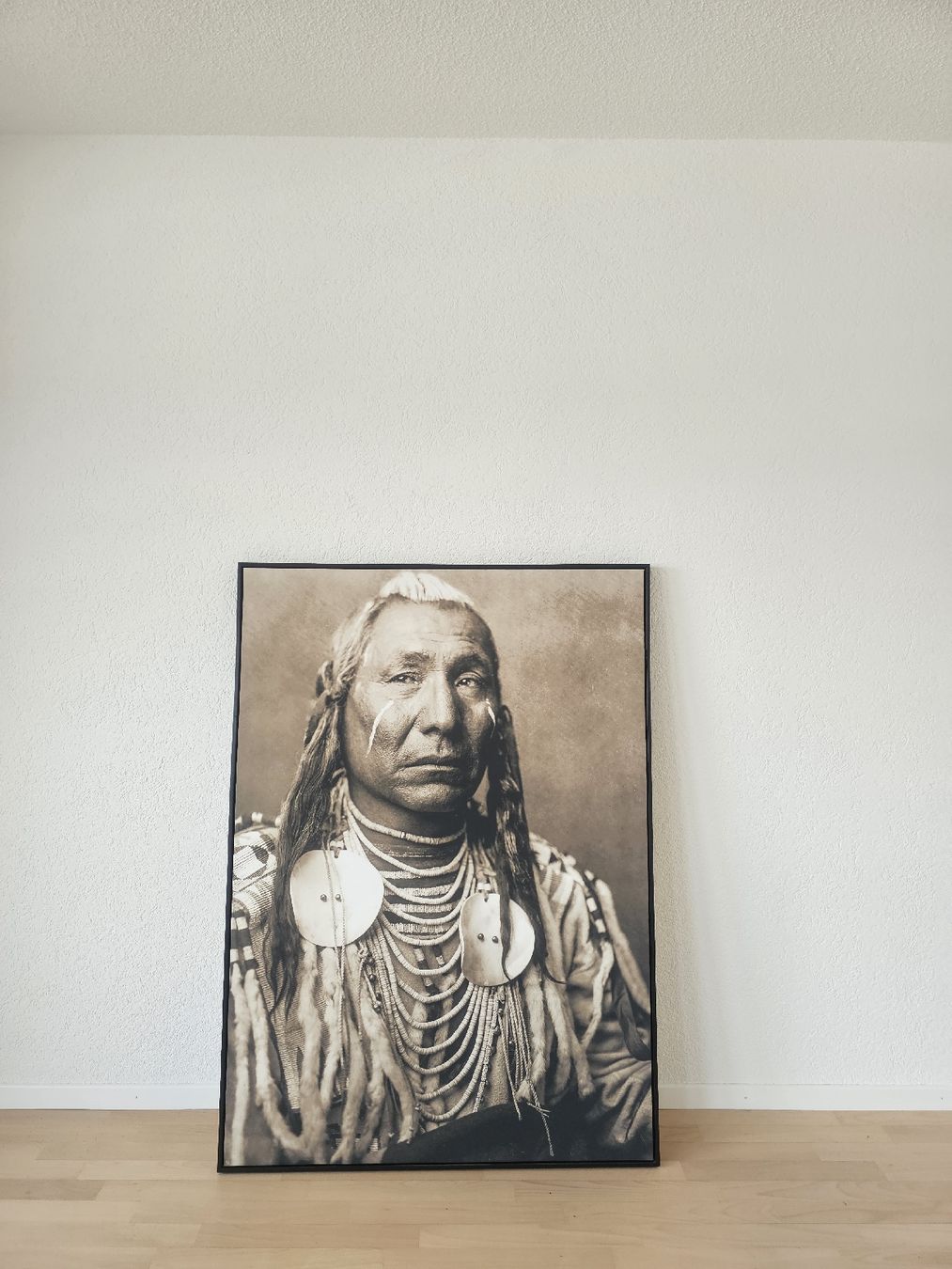 Foto & Immagini: Grosses Bild gerahmt, Indianer – Nuovo (secondo la descrizione) da Horgenberg venduto da fus_csf7