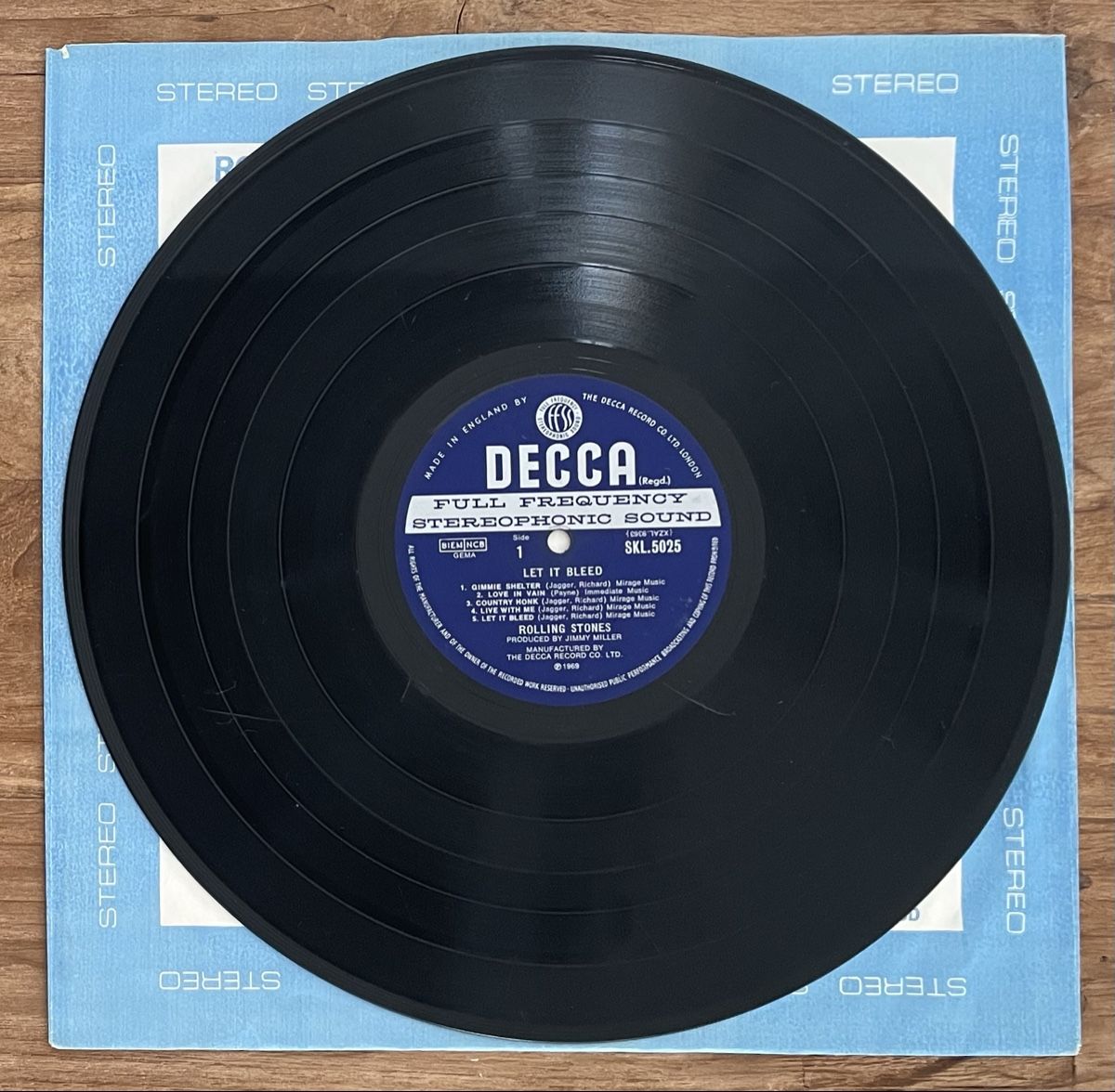 Schallplatten: Rolling Stones ‎– Let It Bleed – Gebraucht aus Aadorf von Assyrian-Bazar 3