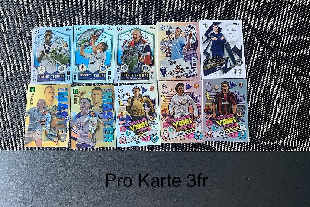 Carte collezionabili: Fussballsammelkarten Topps&top class – Usato da Ilanz venduto da nvi_9r69 1