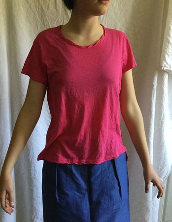 t shirt BENSIMON coton et soie M