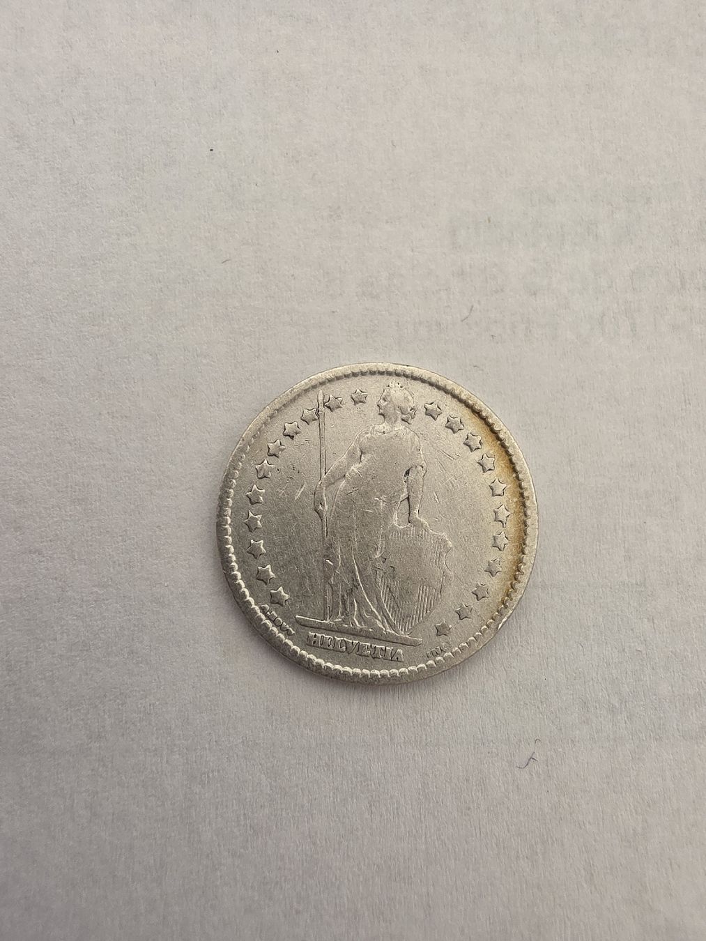 Tutti le monete: pièce argent 1chf 1899 – Usato da Fribourg venduto da yan_z5fr 1
