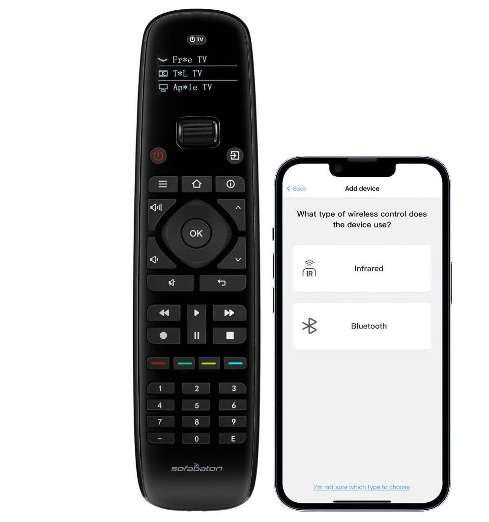 Telecomandi: SofaBaton U2 Universal Fernbedienung mit APP – Nuovo (secondo la descrizione) da Werthenstein venduto da Luzernerdeal 4