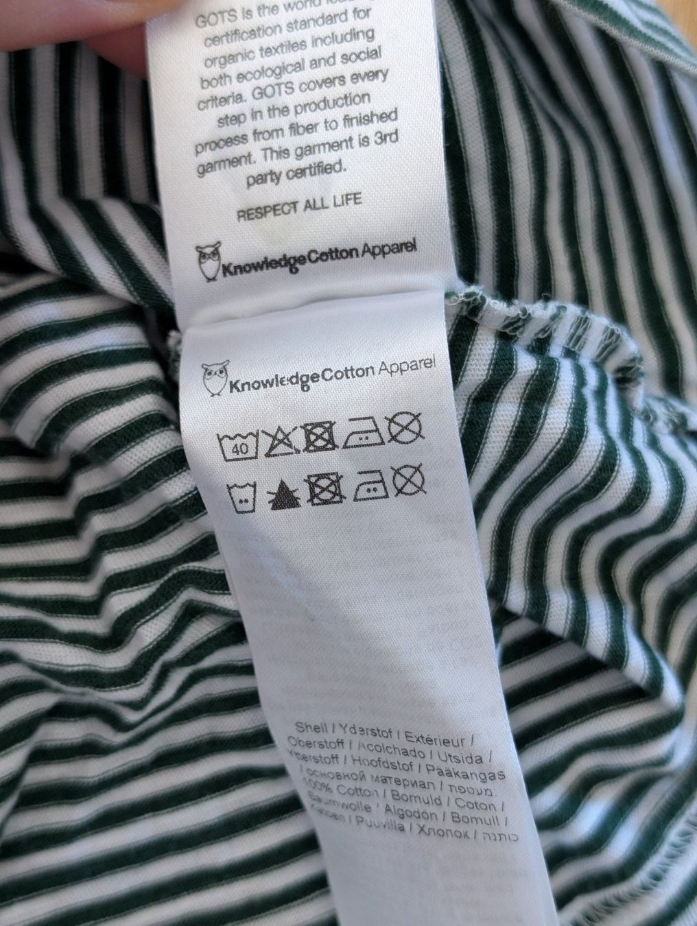 Maglioni & Felpe: Knowledge Cotton T-Shirt gestreift M – Usato da Spiegel b. Bern venduto da travelingsalesman 2