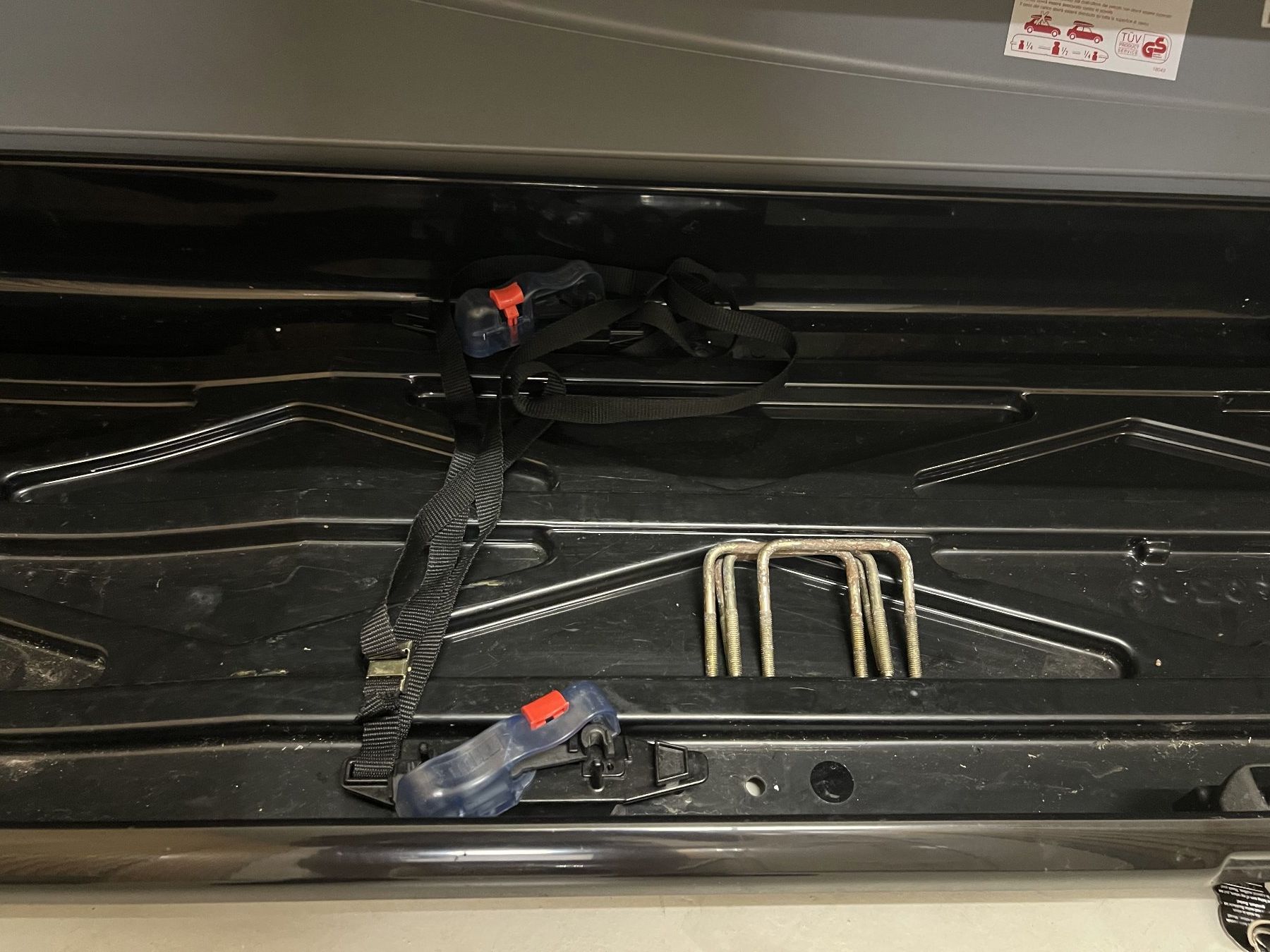 Thule Dachboxen: Dachbox Thule Ocean 500 grau guter Zustand – Gebraucht aus Schlieren von ach_6cj2 2