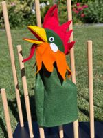 NEU Handpuppe Hahn von Lotte Sivers
