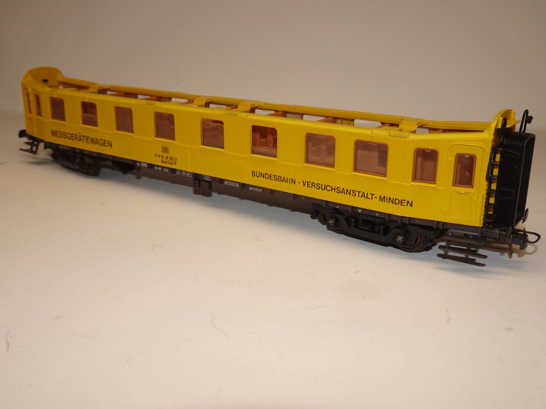 Roco Trains électriques: ROCO DB  Messgerätewagen 4291 B  H0 DC – Défectueux à Hinwil par Berling0 2