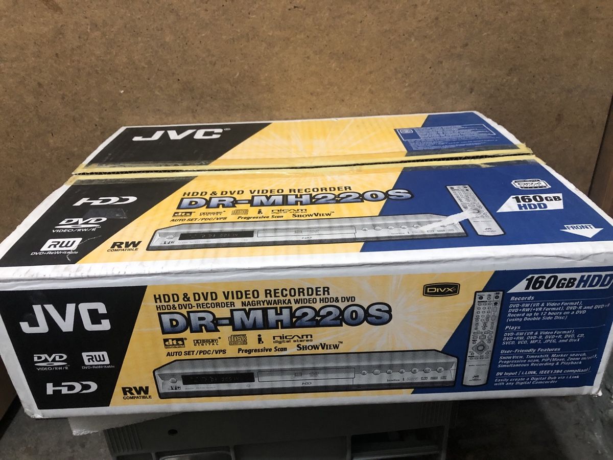 JVC Registratori: Dvd &Hdd Recoder  jvc  dr-mh220     ******top****** – Usato da Biel-Bienne venduto da alos07