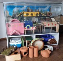 Nager Glasterrarium 130 x 70 x 50 mit Unterbau