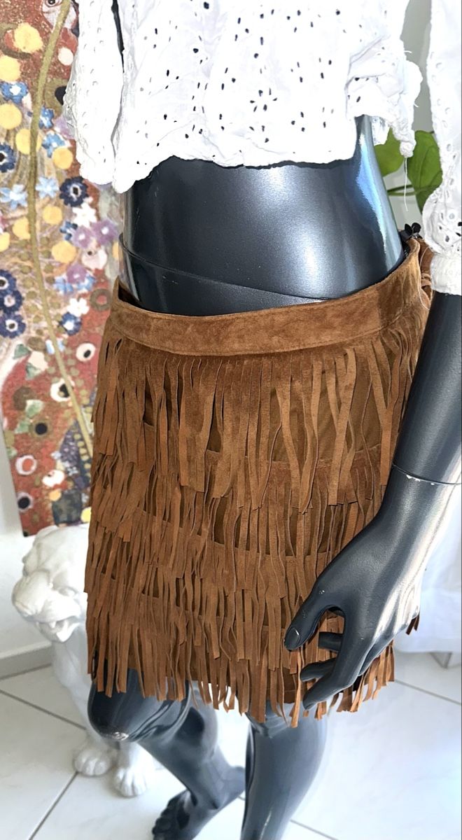 Zara Röcke: ZARA ROCK GR. L LEDER  – Gebraucht aus Unteraegeri von MH203 4