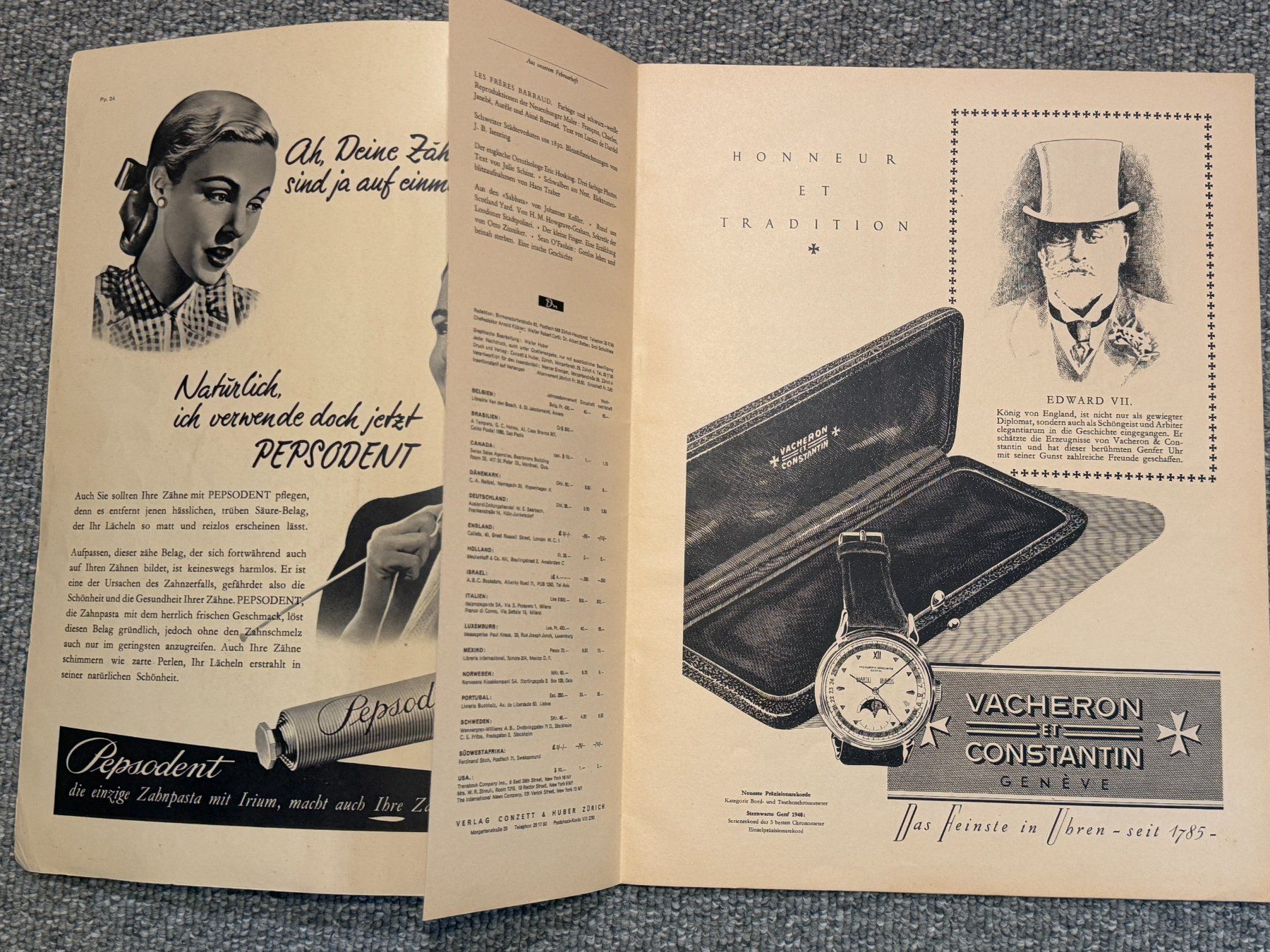 Zeitschriften & Magazine: DU Schweizerische Monatsschrift Nr. 1 Januar 1952 – Gebraucht aus Lengnau BE von riodac 1