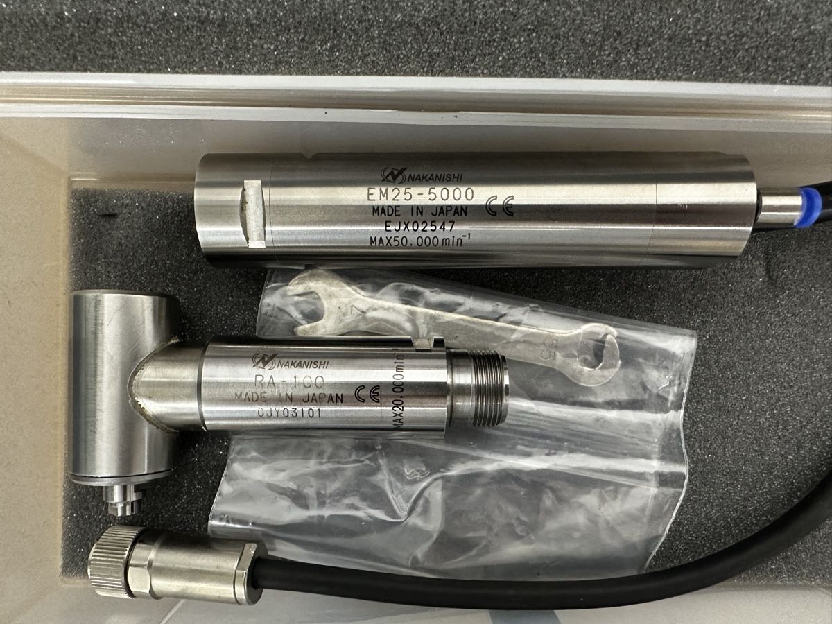 Tutti gli attrezzi: Nakanishi EM25-5000 & RA-100 Spindel – Usato da Luzern venduto da RC37