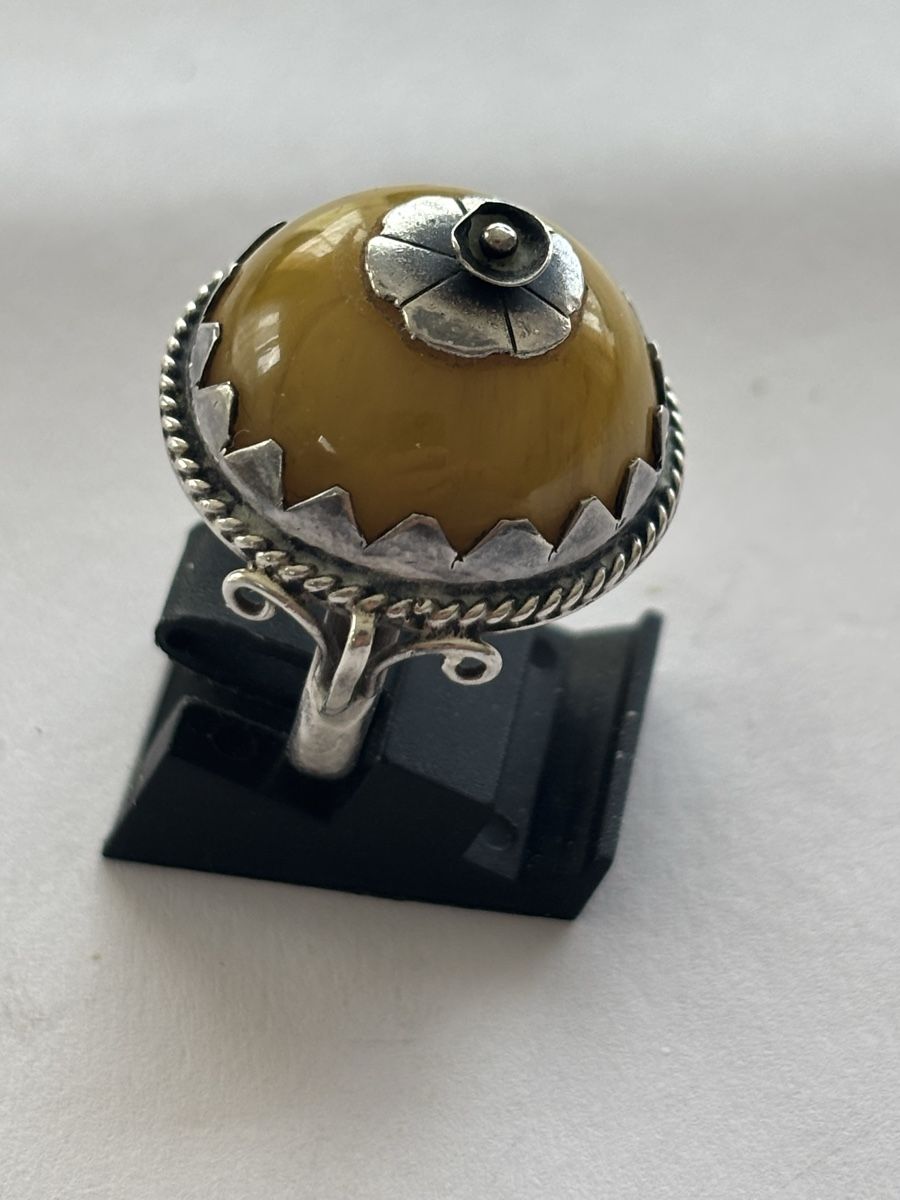 Anelli: Vintage  Ring Silber 800  Blumig – Usato da Langnau am Albis venduto da flusspflege
