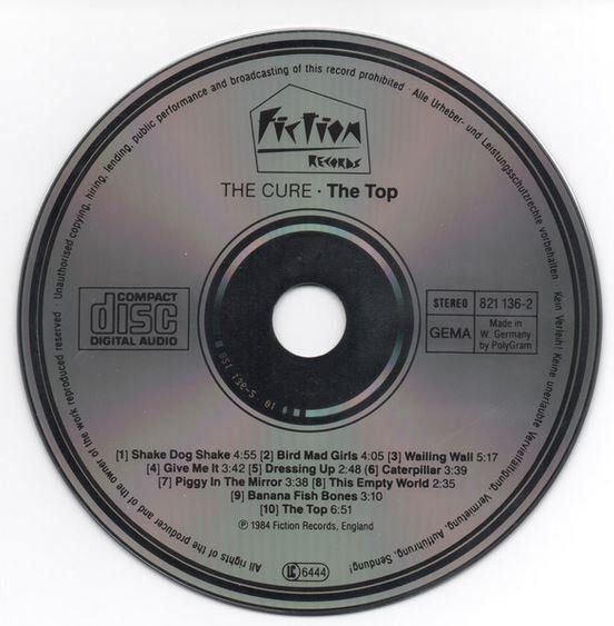 CD: The cure - The top – Usato da St-Cergue venduto da VeganWarrior 1