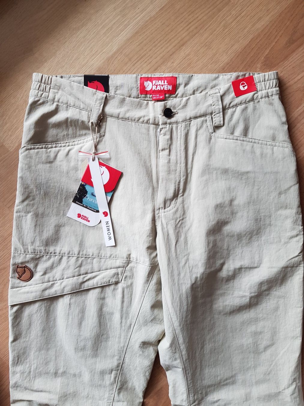 Fjällräven Pantaloni: Fjällräven Hose "Daloa" Gr.36 beige NEU – Nuovo (secondo la descrizione) da Merligen venduto da muss_haben 2