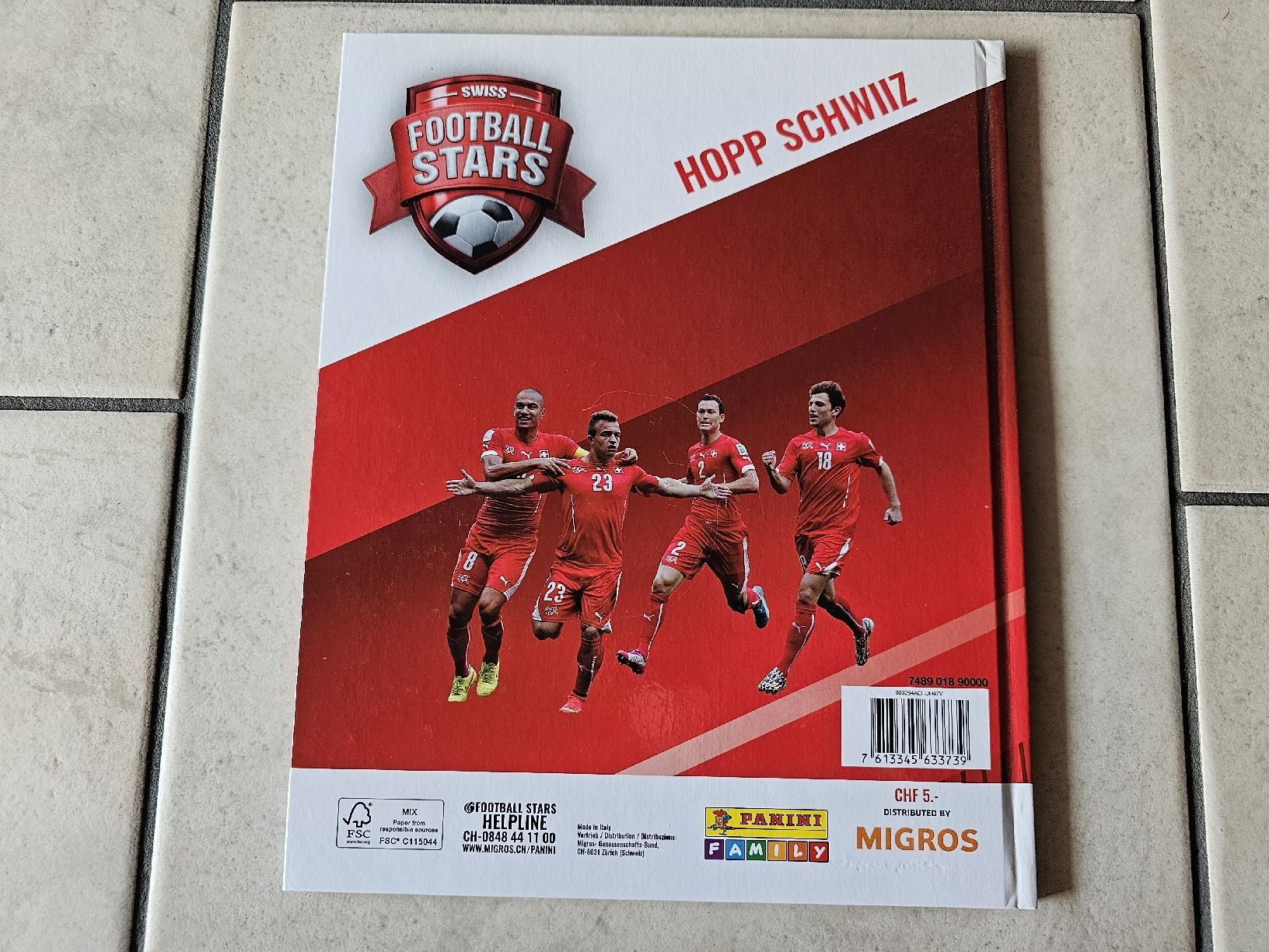 Panini Album: Hopp Schwiiz Panini  /  KOMPLETT – Usato da Schneisingen venduto da backstore24 1