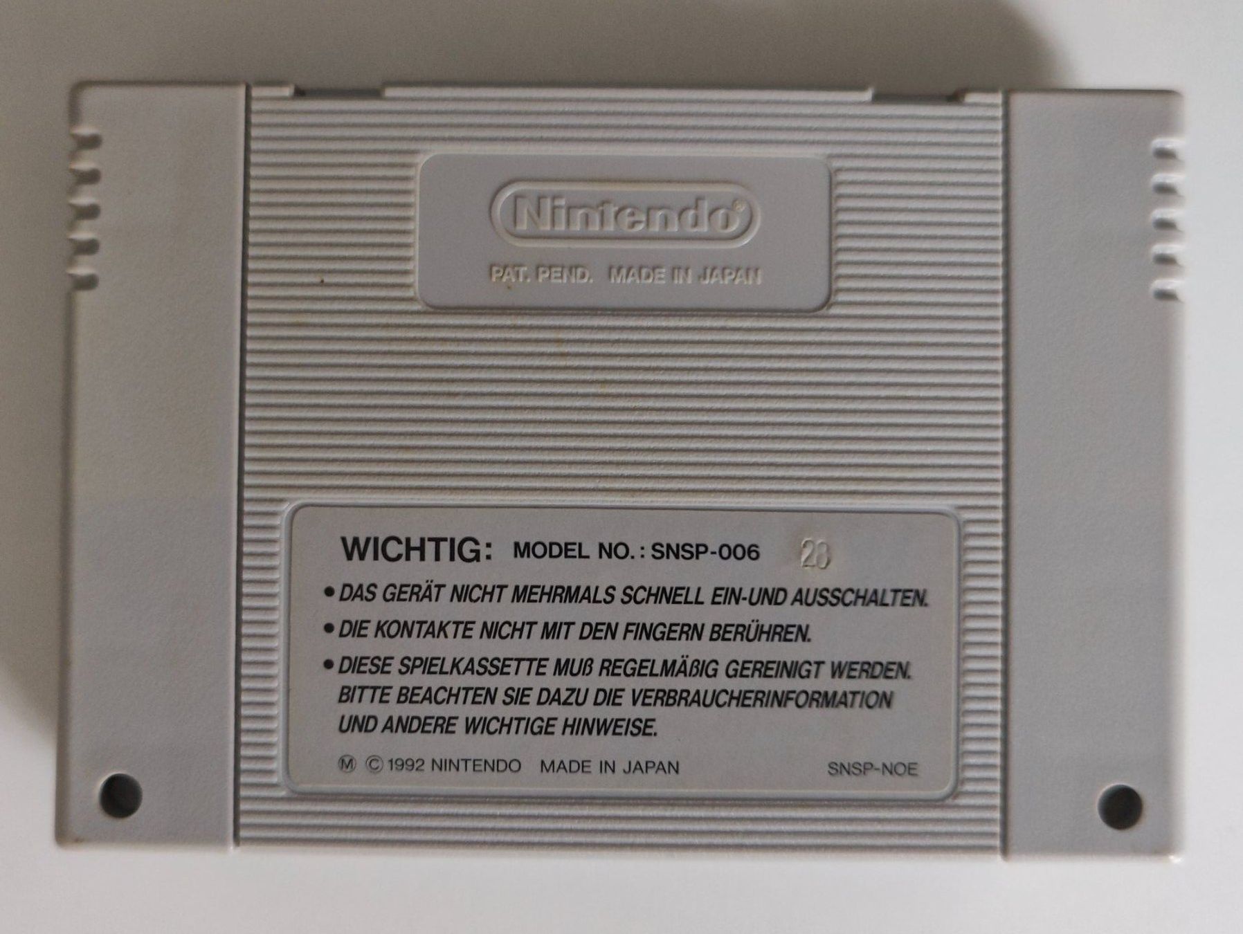 Nintendo Spiele: F-1 Super Driving Super Nintendo SNES – Gebraucht aus Dintikon von Nightcom 1
