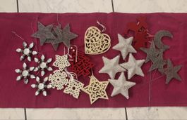 Weihnachtsbaumschmuck Anhänger Set, ca. 20 Stück, neuw.