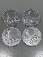 4x 10 Lire Italiane