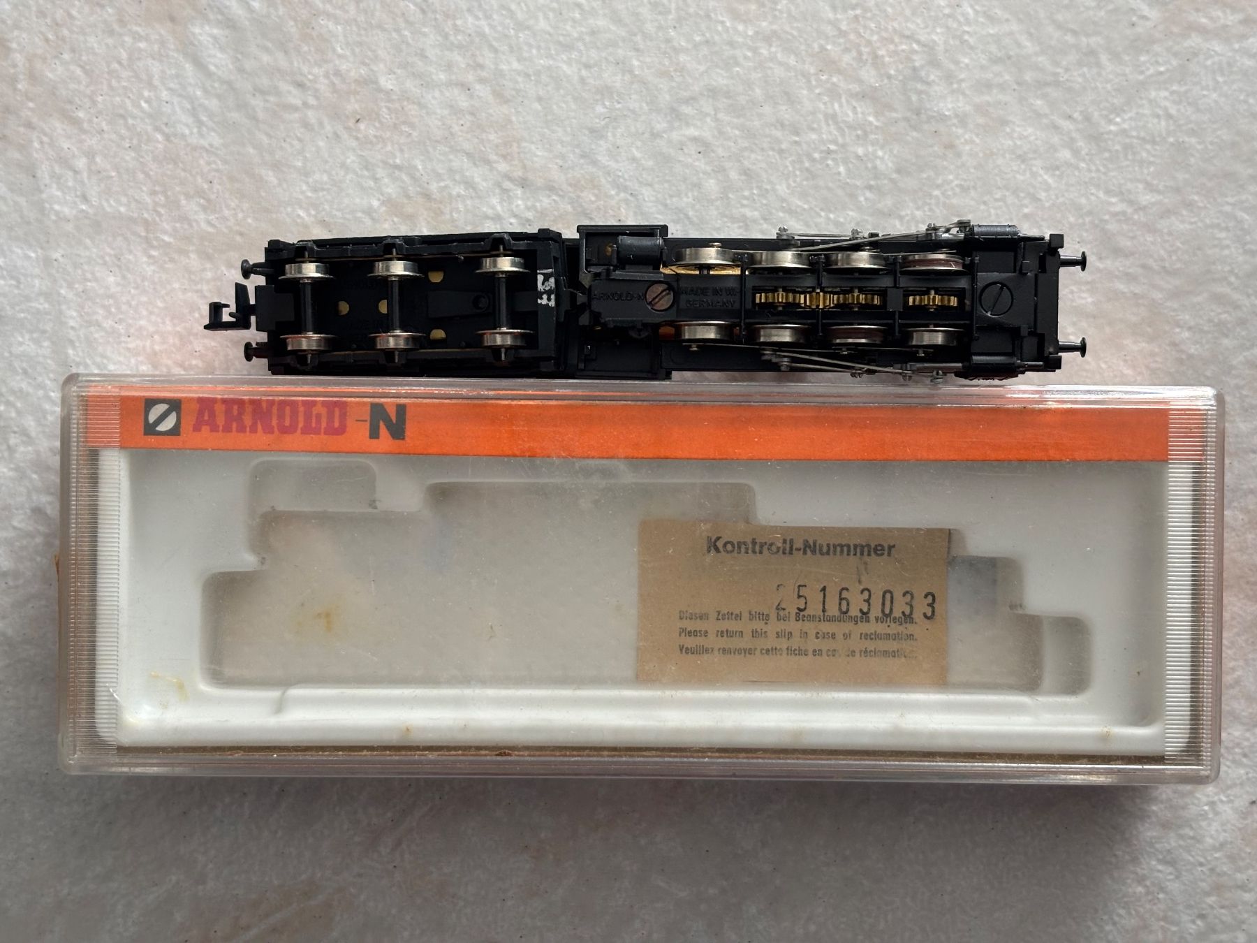 Arnold Modellini di ferrovie: Arnold 2516 Dampflok 040 C822 SNCF – Nuovo (secondo la descrizione) da Hauterive NE venduto da eriamch 3