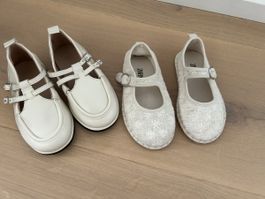 Zara schuhe 2 stück grösse 23 nie benutzt 