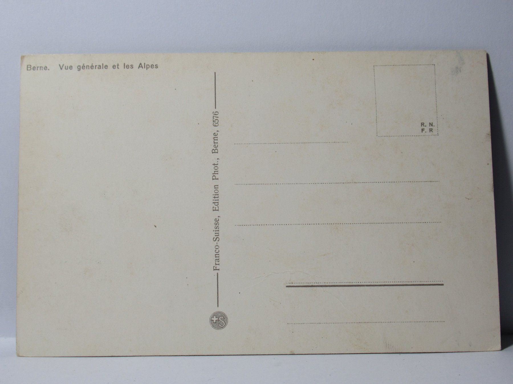 Cartoline postali: Bern , Kornhausbrücke und die Alpen – Nuovo (secondo la descrizione) da Grenchen venduto da Bluemchen1900 1