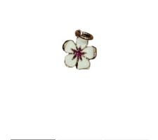 marqué Dodo de Pomellato pendentif or rose et émail 