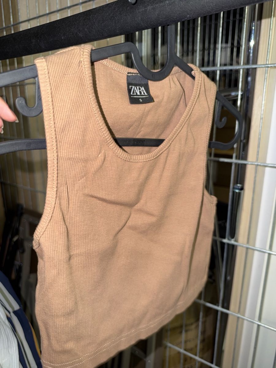 Zara Tops: Zara Crop Top braun – Neuf (Voir description) à Biel/Bienne par Peeeep10 1