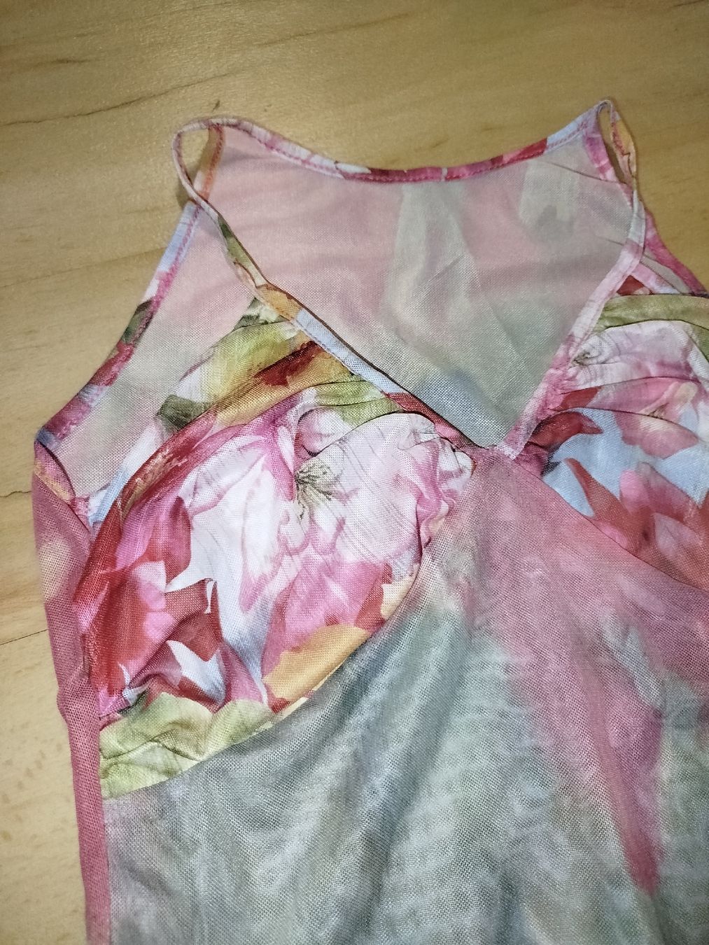 Tops: Beautiful Mesh Vintage Top Floral – D'occasion à Spreitenbach par captaincrunch 3