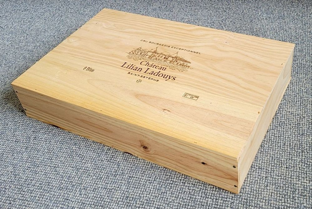 Weinbox Holz Weinkiste Aus Holz, Einzelne Flaschengröße - Vintage, Shabby Chic, Für Zuhause Oder Deko Weinkiste Gebraucht