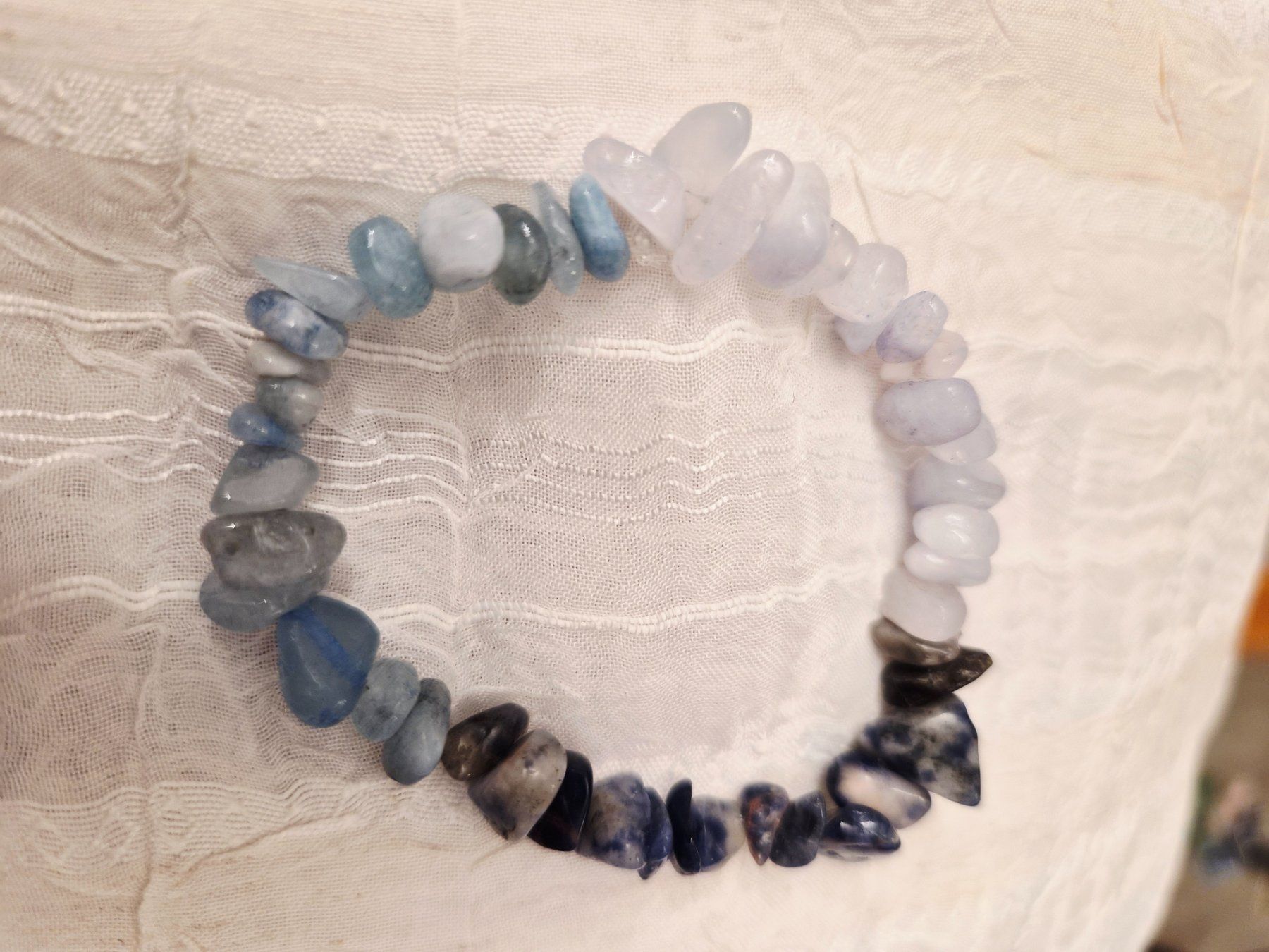 Bracciali & Braccialetti: Edelstein Armkette Elsatisch – Nuovo (secondo la descrizione) da Dietikon venduto da Eleda 1