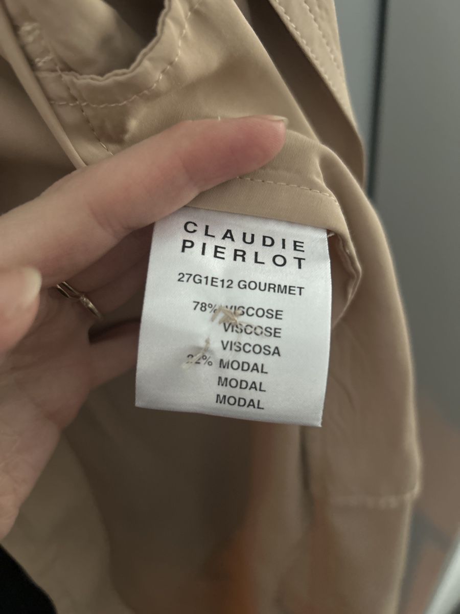 Claudie Pierlot Cappotti: Claudie Pierlot Mantel – Usato da zürich venduto da gettingridofstuff 2