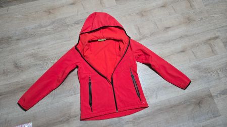 Softshell Jacke Alpine rot Grösse M