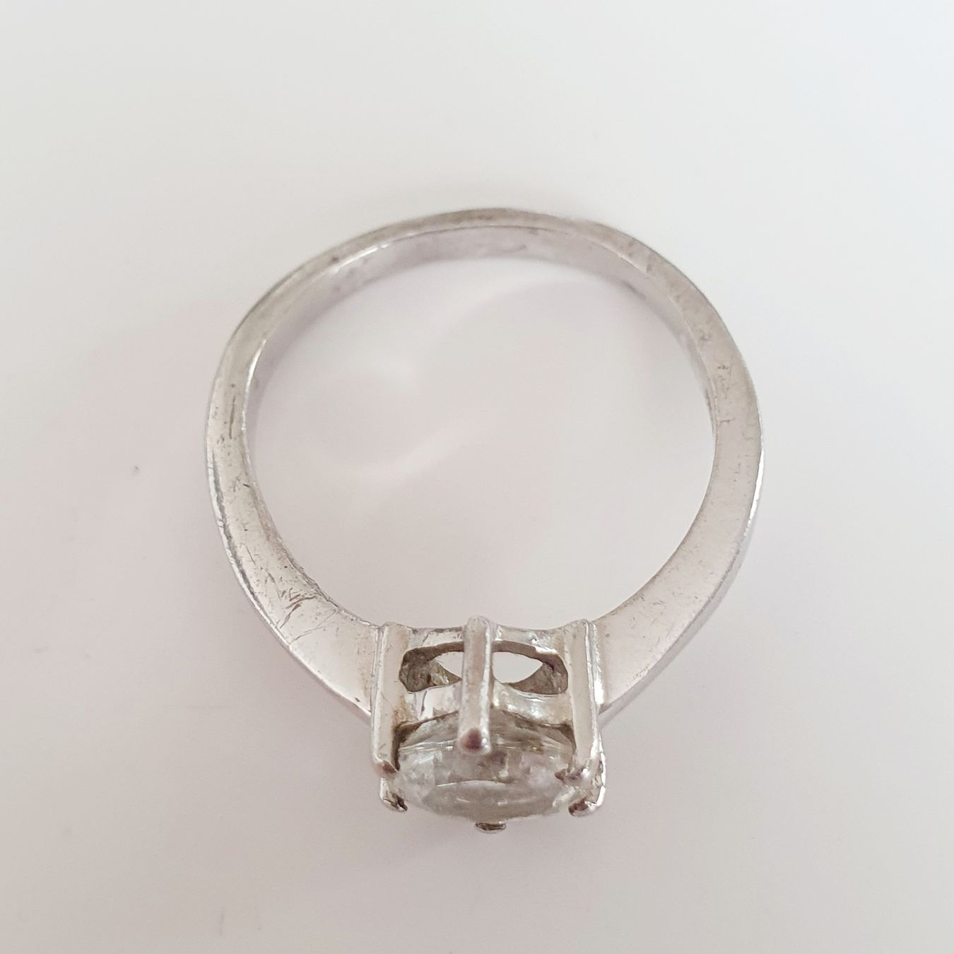 Ringe: Silber Ring, Damenring 925 mit ein Stein, Grösse 17.8mm – Gebraucht aus Kreuzlingen von Wunderkiste123 2