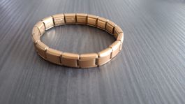 Goldiges Edelstahl Armband