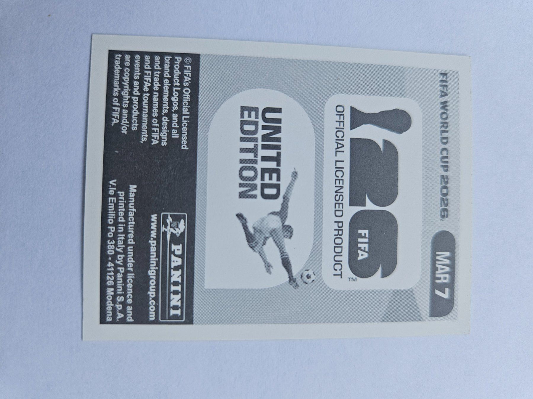 Panini Cartes à collectionner: MAR 7 – D'occasion à Würenlingen par Dinli 1