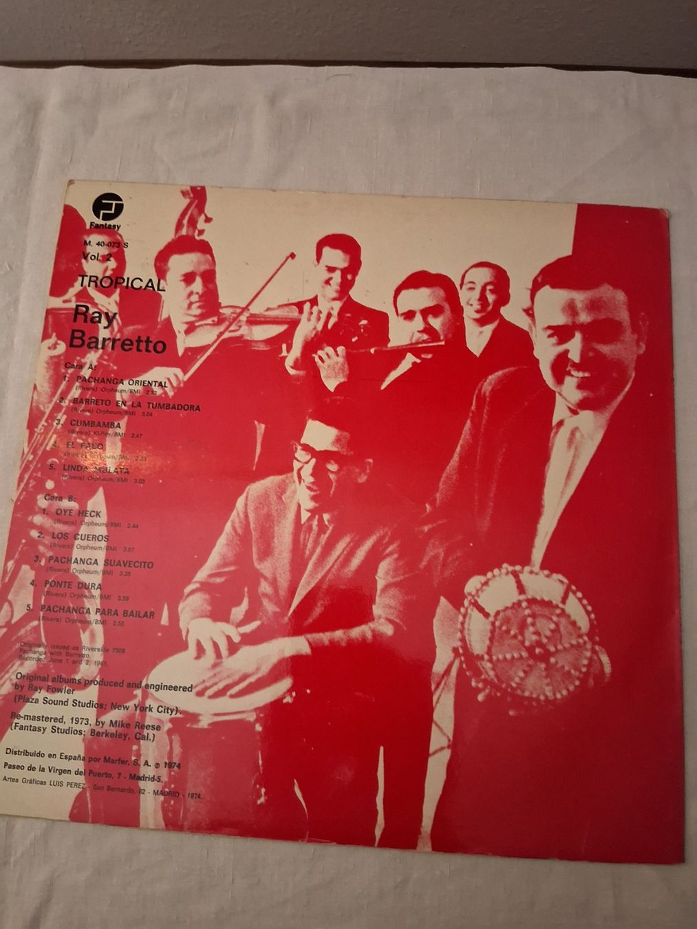 CD: TROPICAL RAY BARRETTO M40-073 S  vol 2 – Usato da Lugano venduto da pos_dg9p 1