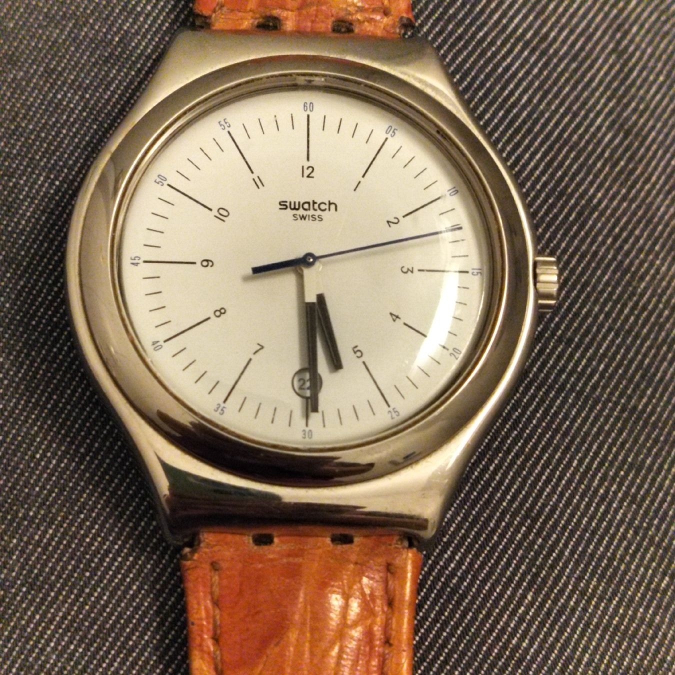 Swatch Smartwatch: Swatch Patented Herren Uhr – Usato da Basel venduto da Meda.moja 3