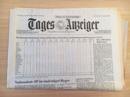 Tagesanzeiger vom 28. Oktober 1975