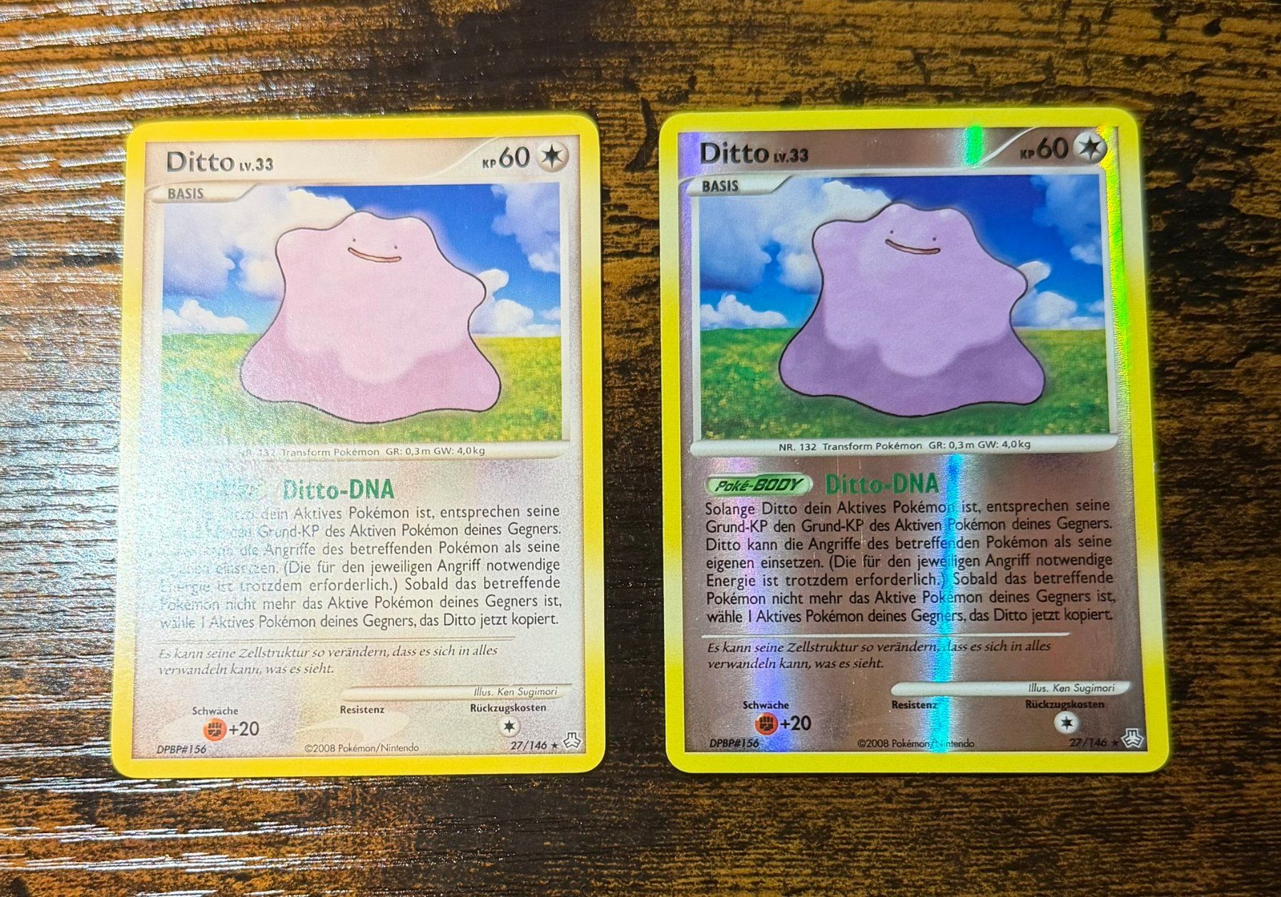 Pokémon Carte collezionabili: Ditto Rare Reverse Holo & Rare 27 – Usato da Zürich venduto da PEACECOCOON