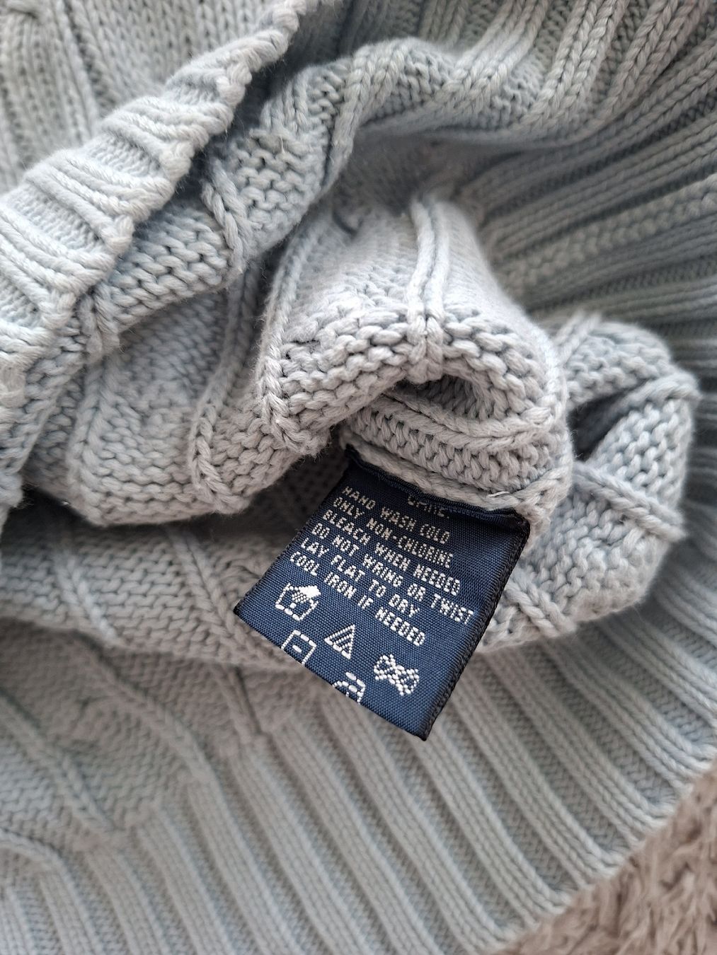 Ralph Lauren Maglioni & Felpe: Pull Ralph Lauren maille torsadée gris taille M – Usato da Renens VD venduto da ser_j2fn 6