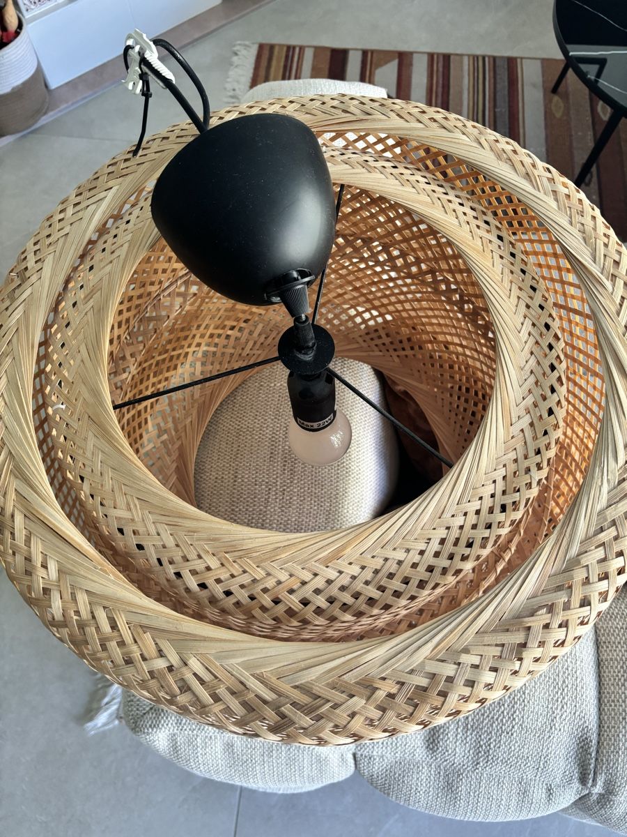 Ikea Lustres & lampes de plafonds: Suspension bambou Sinnerlig IKEA – D'occasion à Gland par isa__sml 2