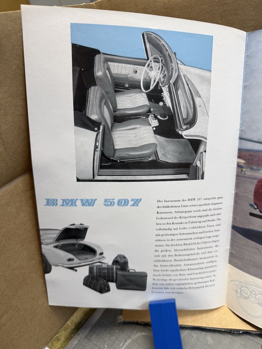 BMW Dokumente: BMW 507 Touring Sport Prospekt - – Gebraucht aus Russikon von Danielr5310 5