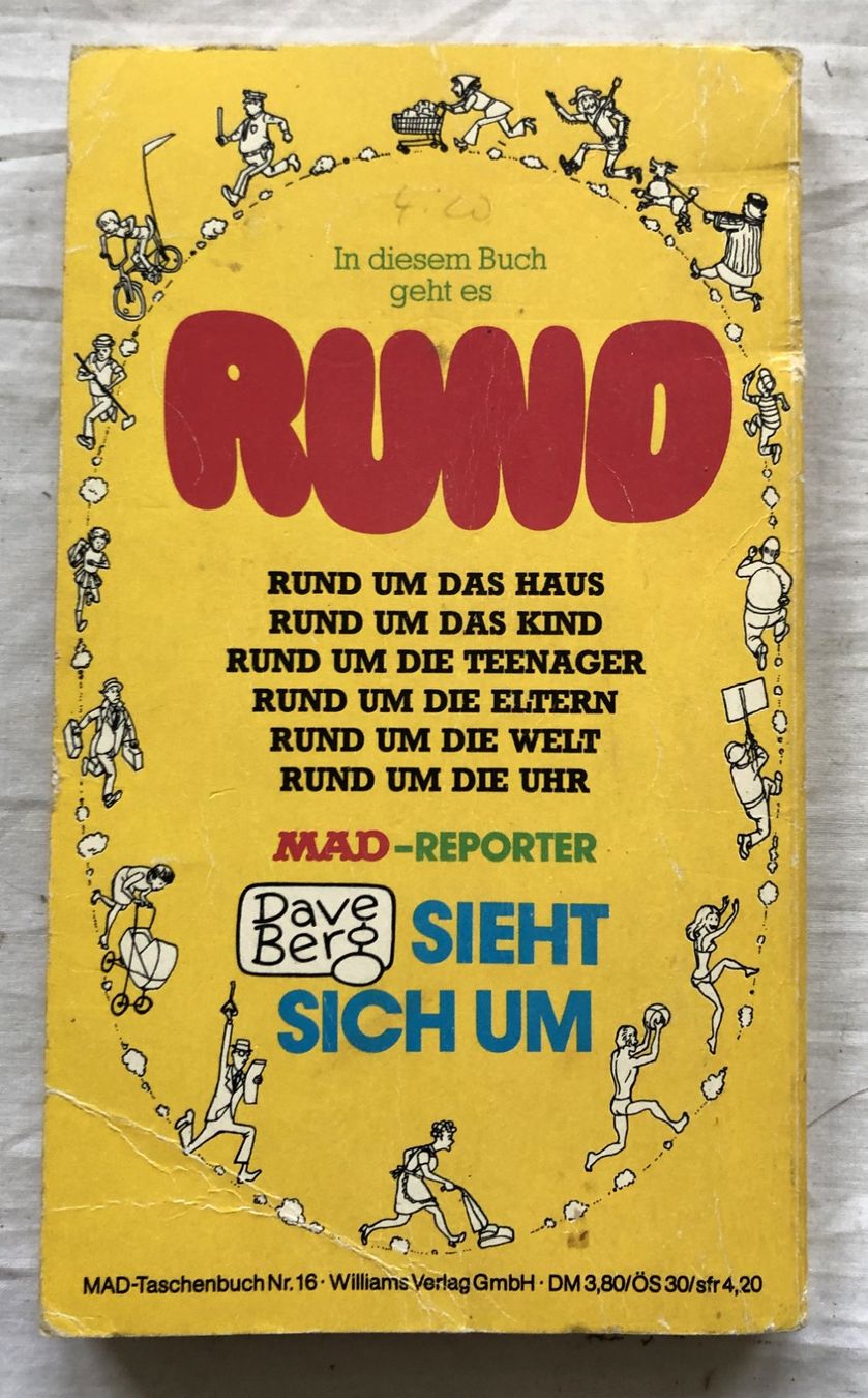Fumetti: MAD - Taschenbuch - Nr.16 - Williams Verlag – Usato da Schaffhausen venduto da durruti 5