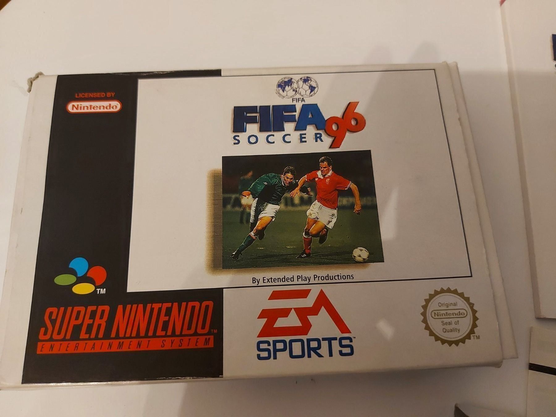 Nintendo Giochi: Fifa 96 Super Nintendo SNES Spiel OVP – Usato da Aarau venduto da Kaesekuchen2000 7