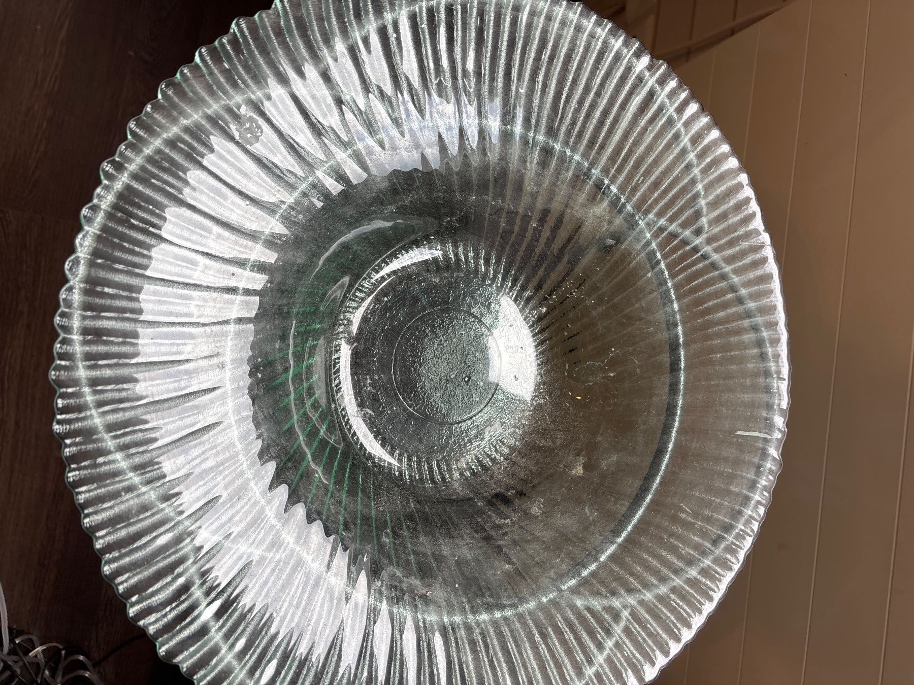 Sonstige Dekorationen & Accessoires: Glas Schale auf Ständer – Gebraucht aus Brütten von Stinkerli 1