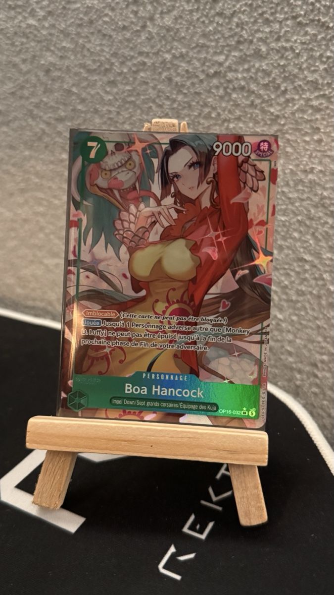 Bandai Carte collezionabili: Carte One Piece Boa Hancock OP16 – Nuovo (secondo la descrizione) da Vouvry venduto da KzyNix