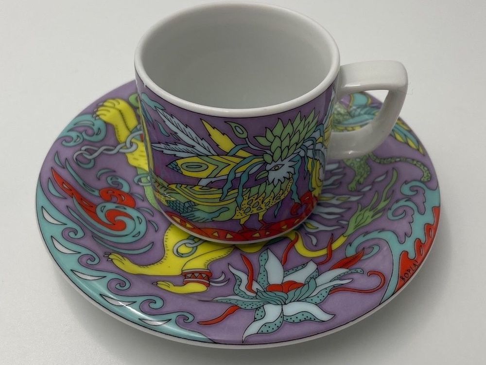 Tasse à Espresso Leda BOPLA! - Porcelaine Dure, Multicolore, Neuve, Fabriquée En Suisse
