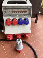 Boîtier de distribution électrique, tableau provisoire