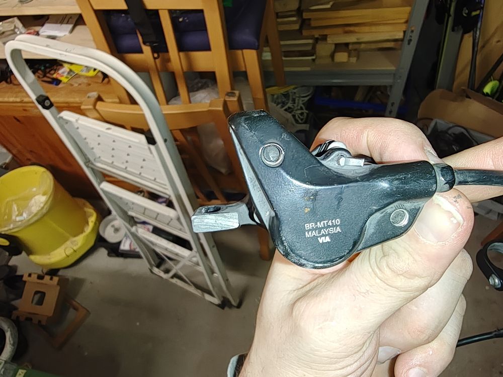 Shimano Pièces détachées: Shimano MT410 Scheibenbremse länge 80cm – D'occasion à Brislach par d.baumgartner.82 3