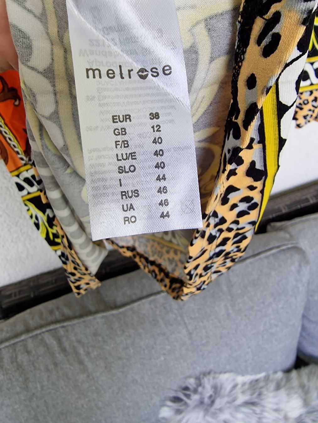 Tuniche: Melrose Tunika Gr. 38 orange/ bunt – Nuovo (secondo la descrizione) da Wädenswil venduto da Gabinomi 1